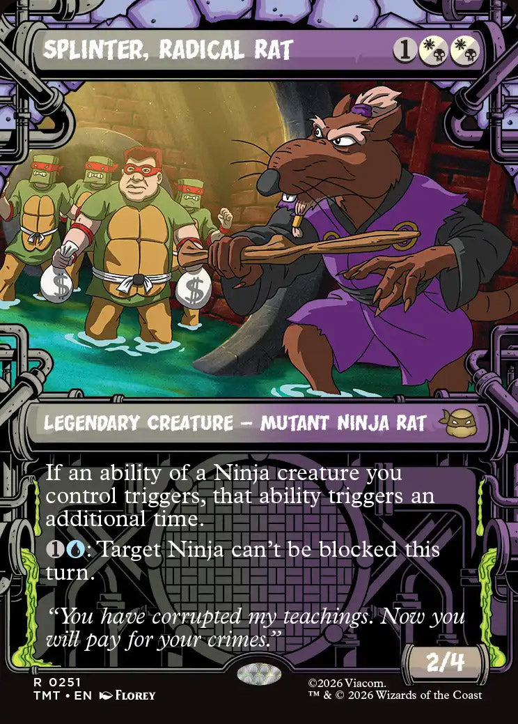 TMT 251 Splinter, Radical Rat (0251 - Showcase) R