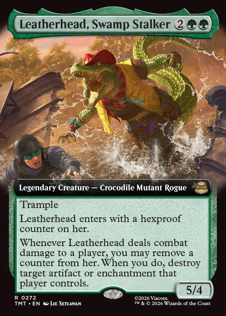 TMT 272 Leatherhead, Swamp Stalker (0272 - Extended Art) R