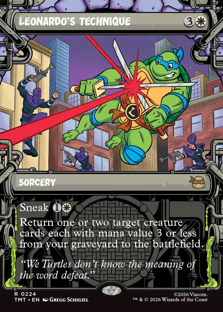TMT 224 Leonardo's Technique (0224 - Showcase) R