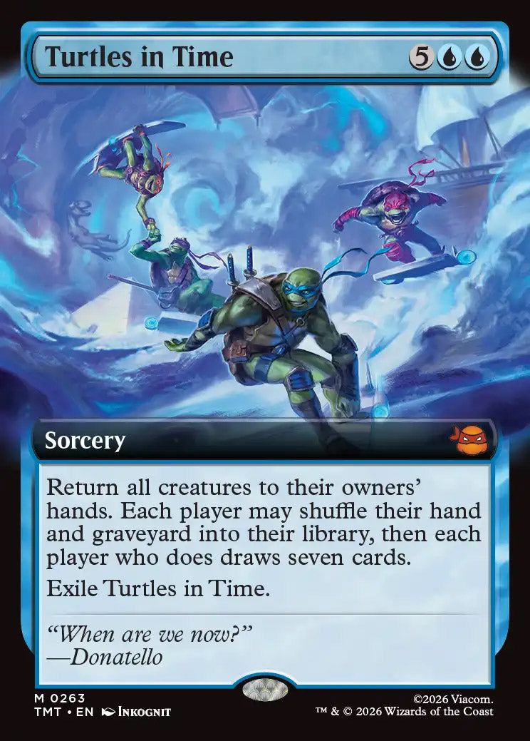 TMT 263 Turtles in Time (0263 - Extended Art) M