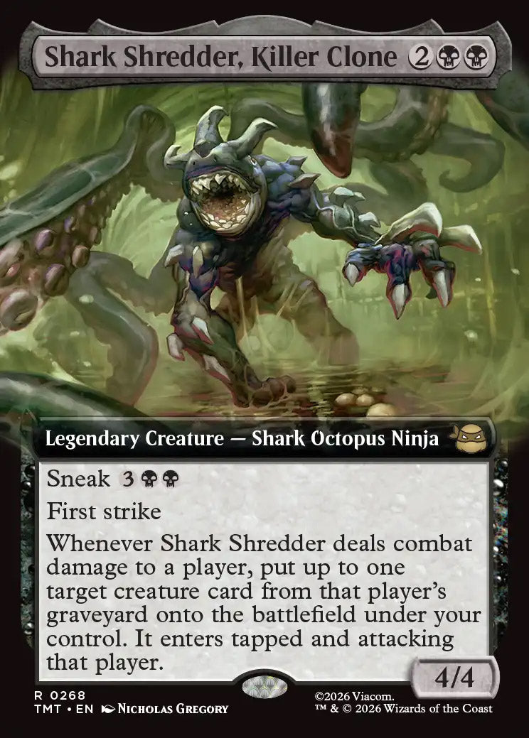 TMT 268 Shark Shredder, Killer Clone (0268 - Extended Art) R