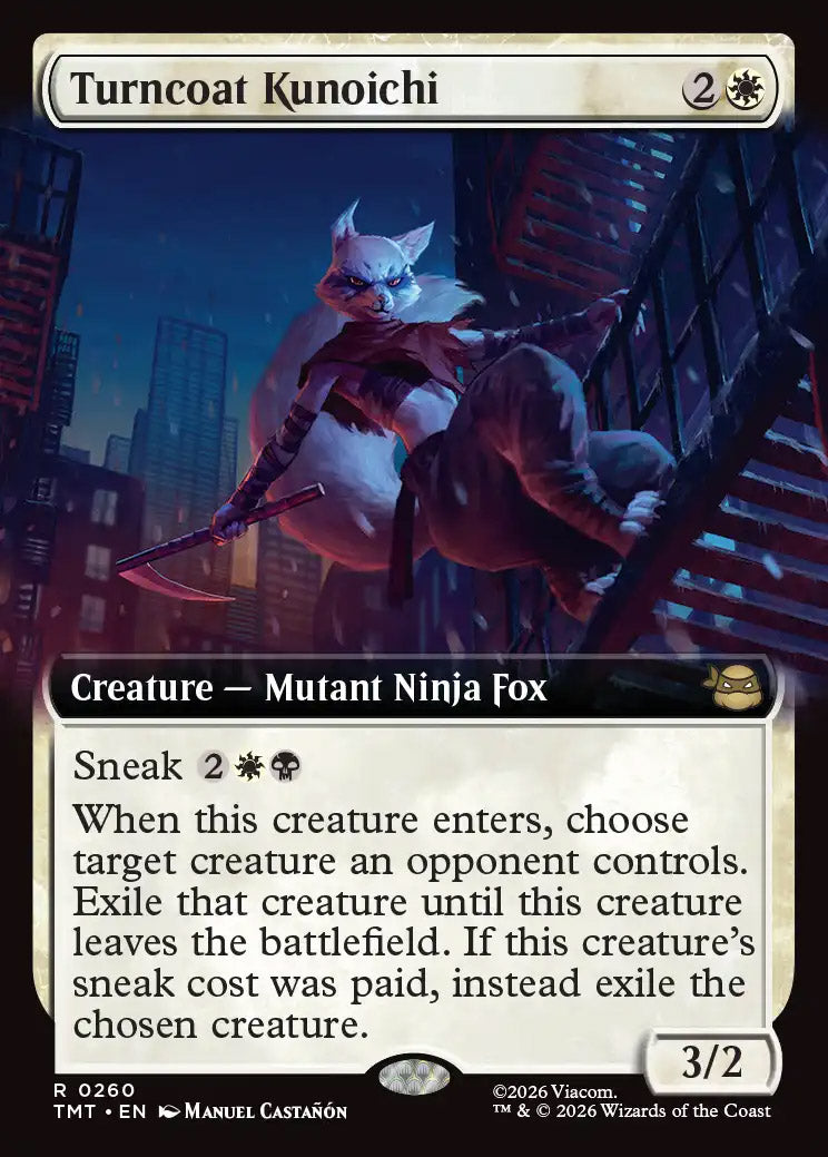 TMT 260 Turncoat Kunoichi (0260 - Extended Art) R