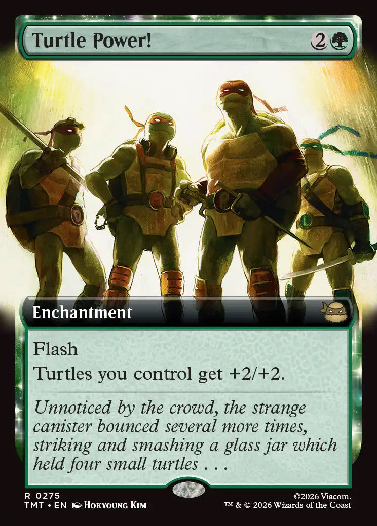 TMT 275 Turtle Power! (0275 - Extended Art) R