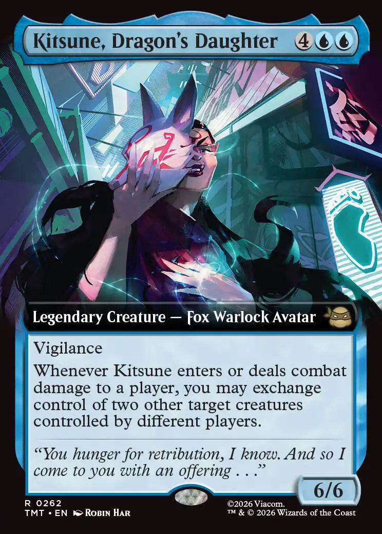 TMT 262 Kitsune, Dragon's Daughter (0262 - Extended Art) R