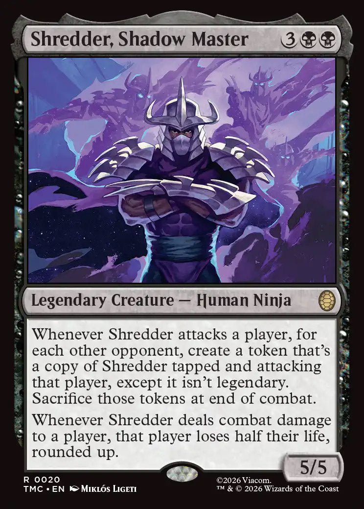 TMC 020 Shredder, Shadow Master R