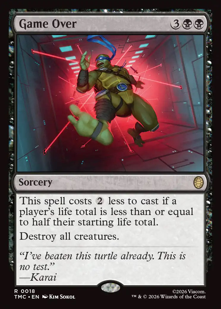 TMC 018 Game Over R
