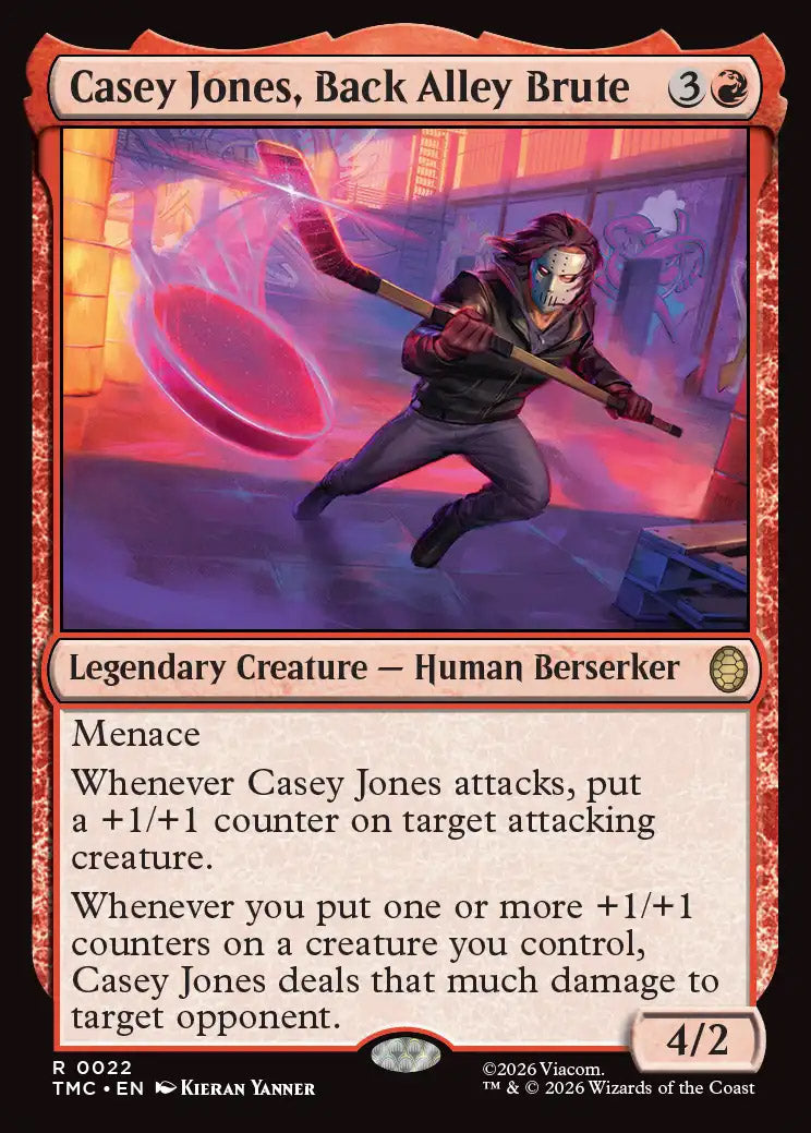 TMC 022 Casey Jones, Back Alley Brute R