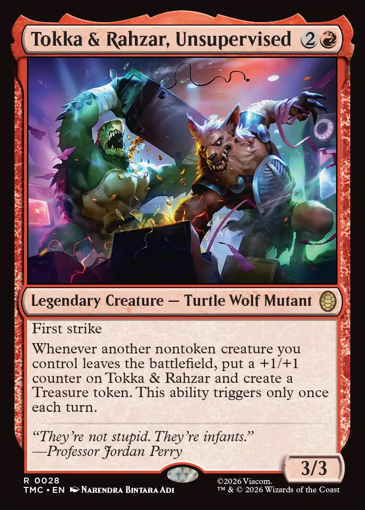 TMC 028 Tokka & Rahzar, Unsupervised R