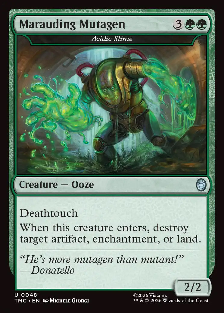 TMC 048 Acidic Slime (Marauding Mutagen) U