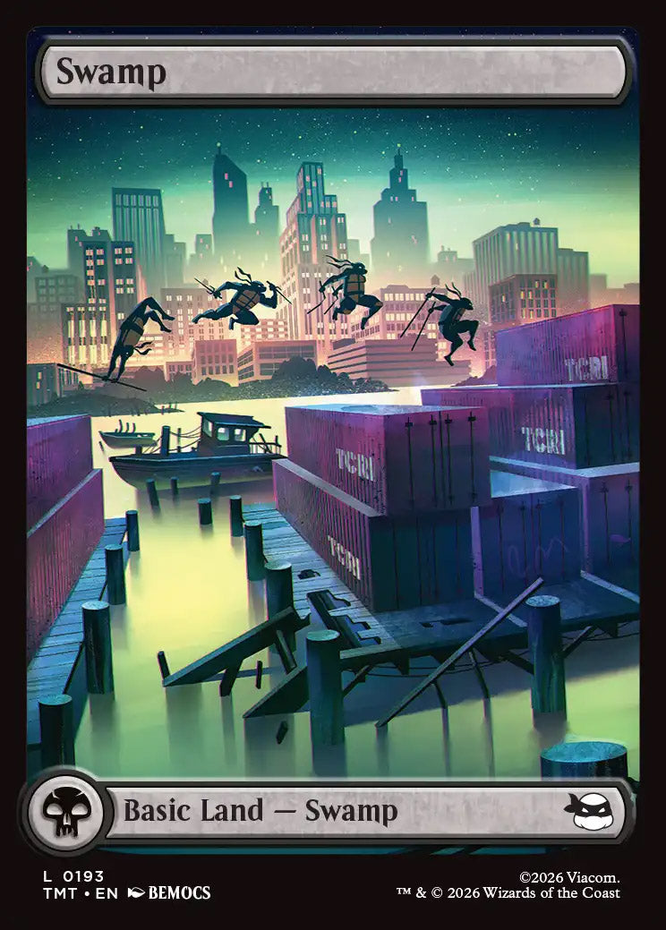 [Foil] TMT 193 Swamp (0193) L