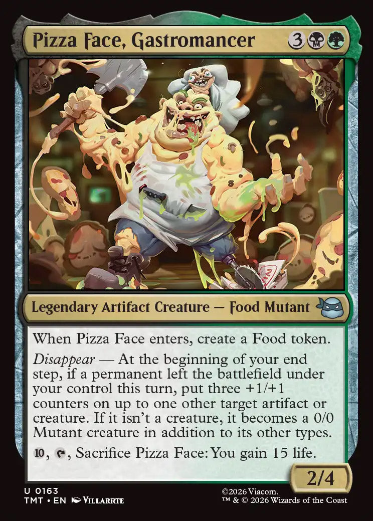 [Foil] TMT 163 Pizza Face, Gastromancer U