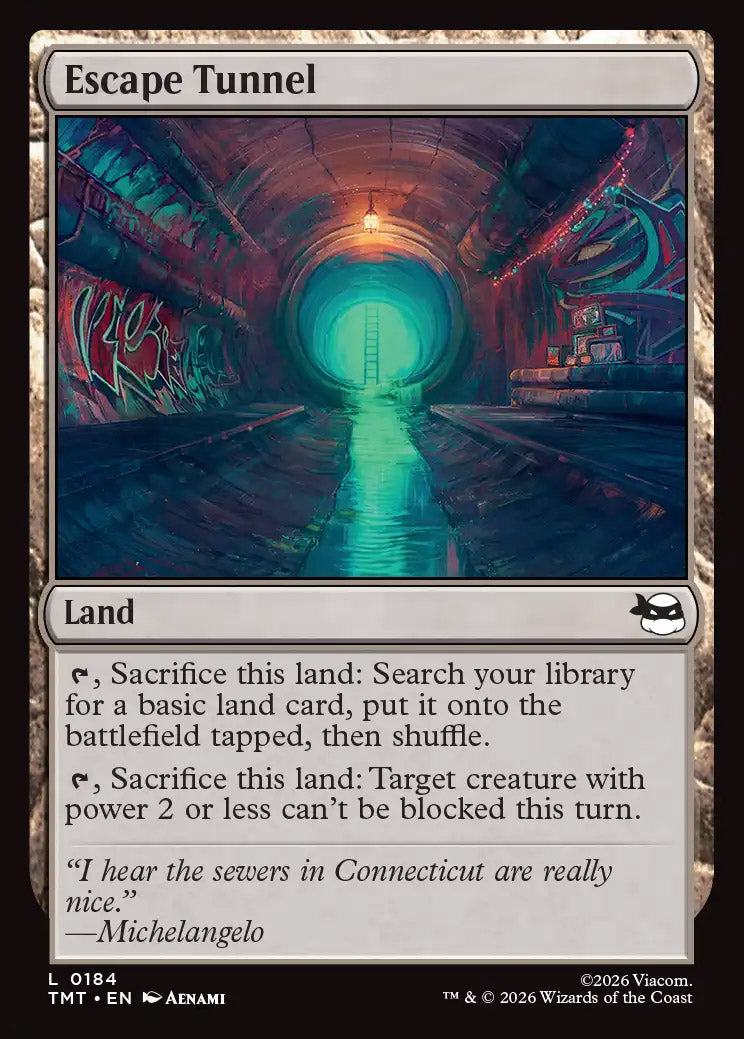 [Foil] TMT 184 Escape Tunnel L