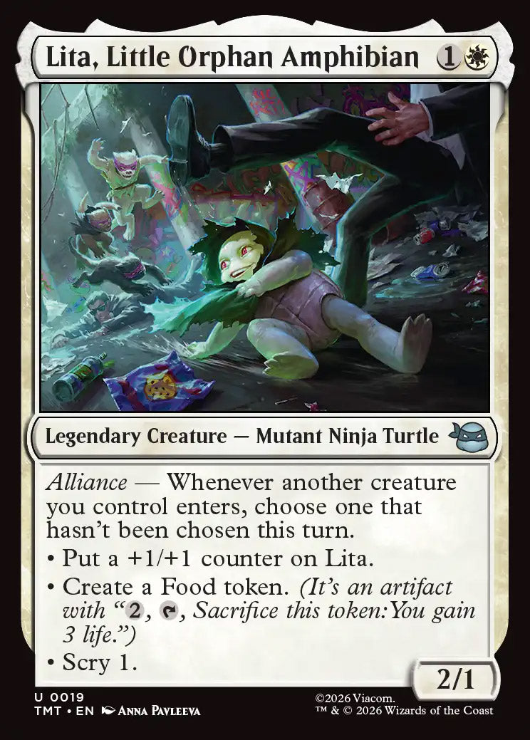 [Foil] TMT 019 Lita, Little Orphan Amphibian U