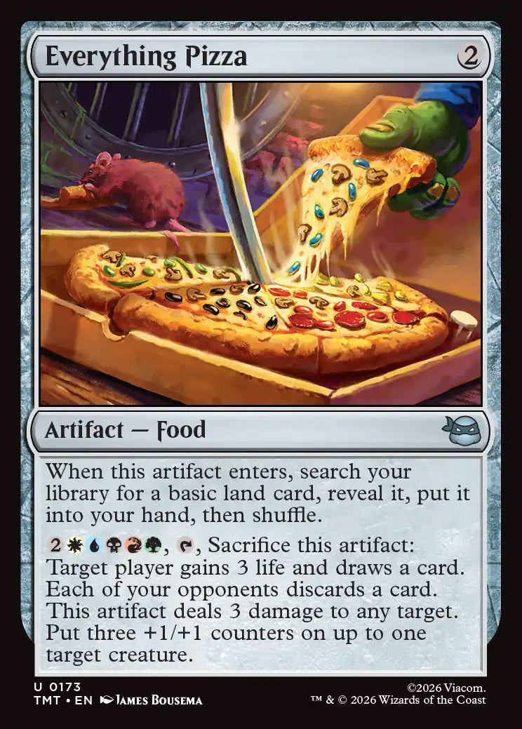 [Foil] TMT 173 Everything Pizza U