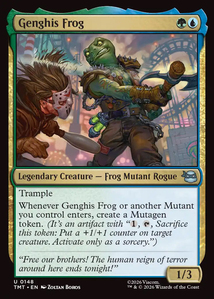 [Foil] TMT 148 Genghis Frog U