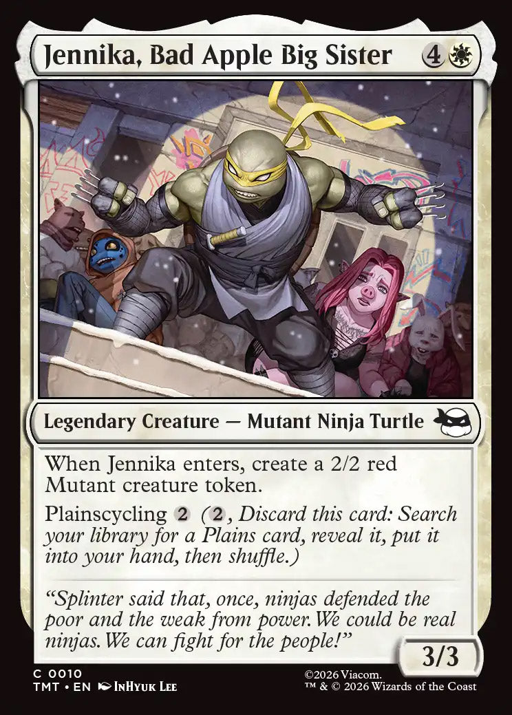 [Foil] TMT 010 Jennika, Bad Apple Big Sister C