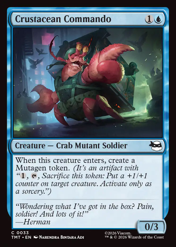 [Foil] TMT 033 Crustacean Commando C