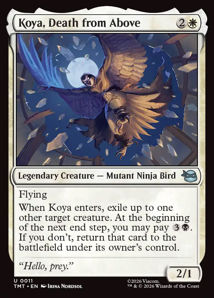 [Foil] TMT 011 Koya, Death from Above U