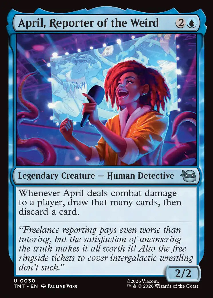 [Foil] TMT 030 April, Reporter of the Weird U