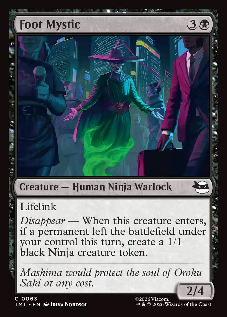 [Foil] TMT 063 Foot Mystic C