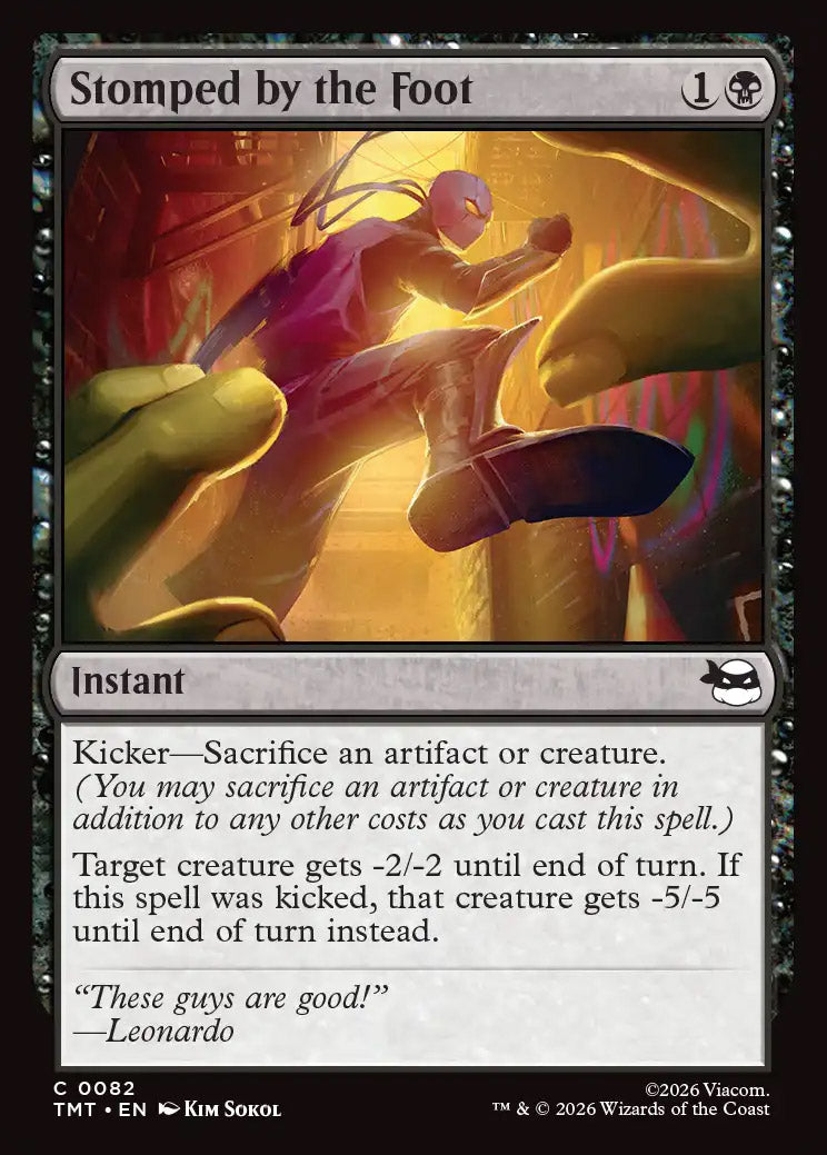 [Foil] TMT 082 Stomped by the Foot C