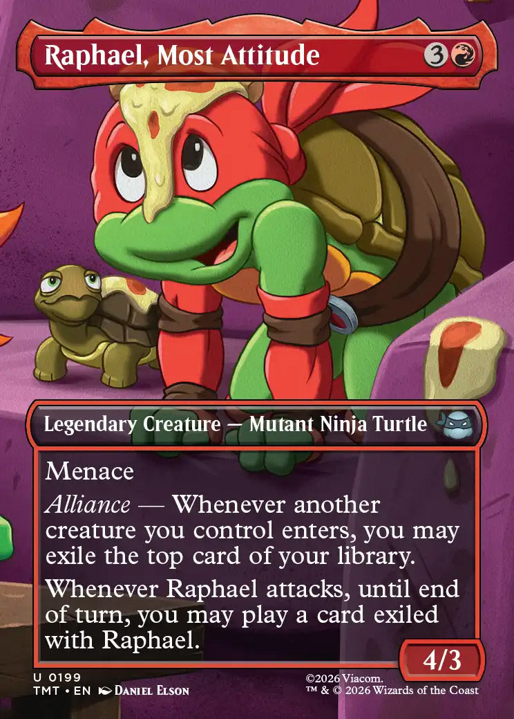 [Foil] TMT 199 Raphael, Most Attitude (0199 - Borderless) U