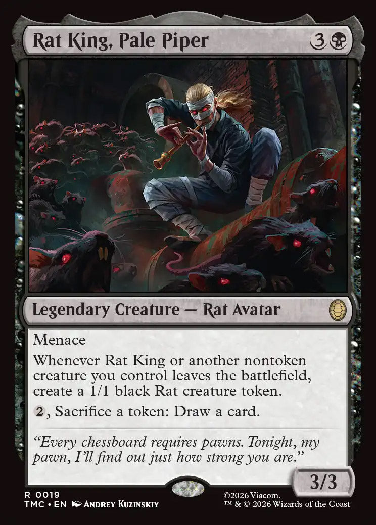[Surge Foil] TMC 019 Rat King, Pale Piper (Surge Foil) R