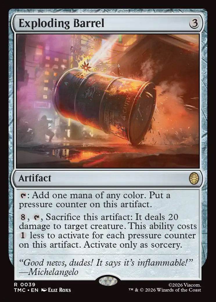 [Surge Foil] TMC 039 Exploding Barrel (Surge Foil) R