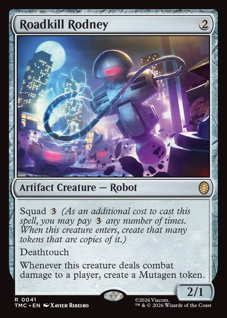 [Surge Foil] TMC 041 Roadkill Rodney (Surge Foil) R
