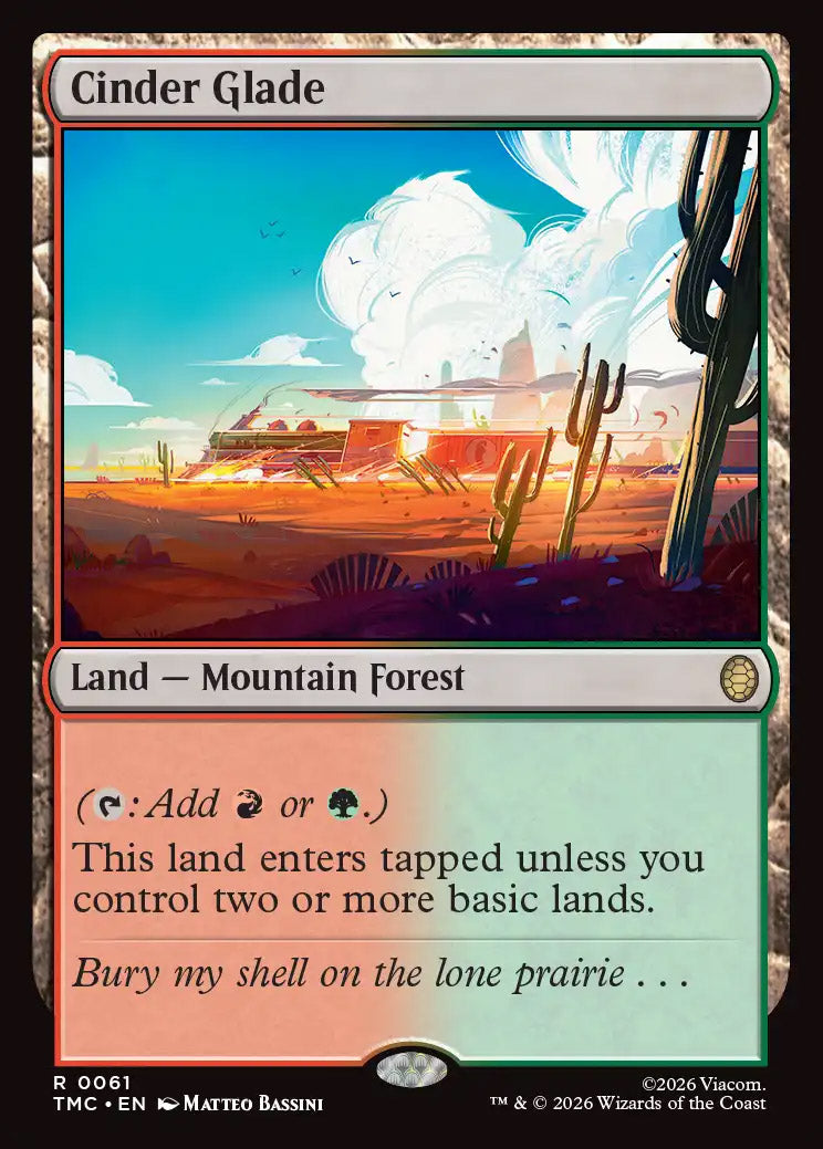 [Surge Foil] TMC 061 Cinder Glade (Surge Foil) R