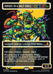 [Surge Foil] TMC 096 Heroes in a Half Shell (0096 - Borderless Surge Foil) M