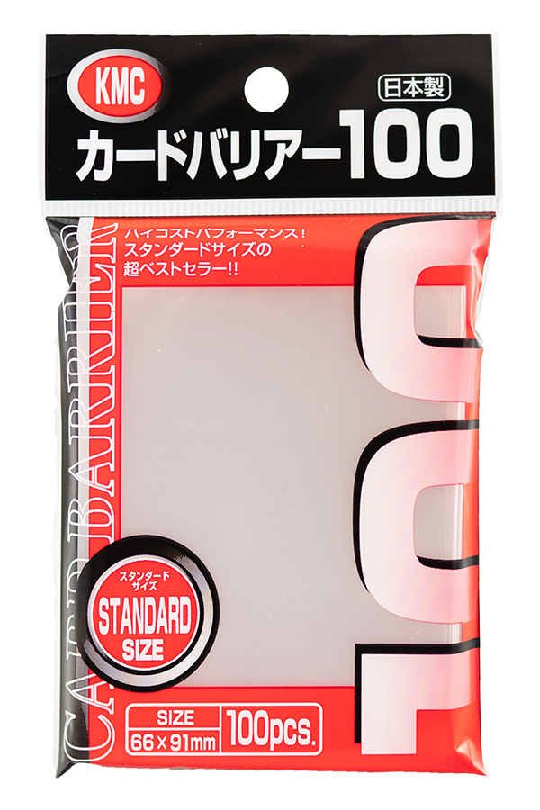 KMC - Standard Size Sleeves CARD BARRIER 100 (100pcs)