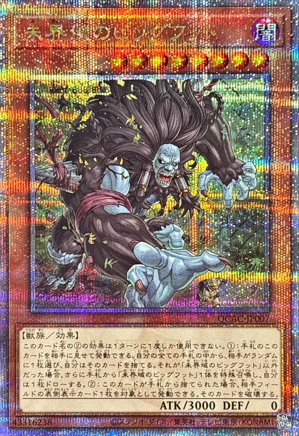 QCAC-JP007 未界域のビッグフット(黒) QCSE