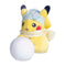 Pokemon Snowball-Rolling Pikachu Snowy Softies Plush - 7 ¾ In. 毛公仔