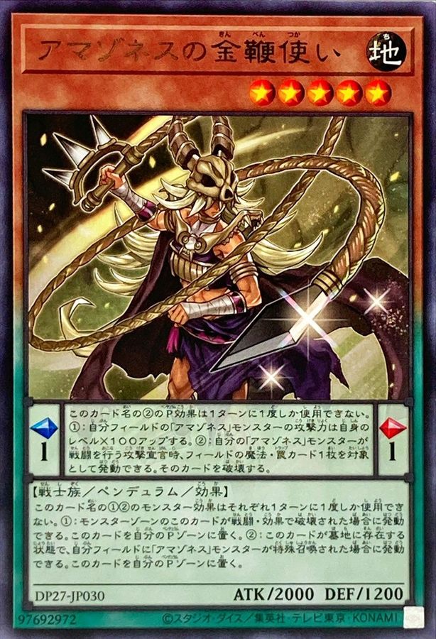 DP27-JP030 アマゾネスの金鞭使い R