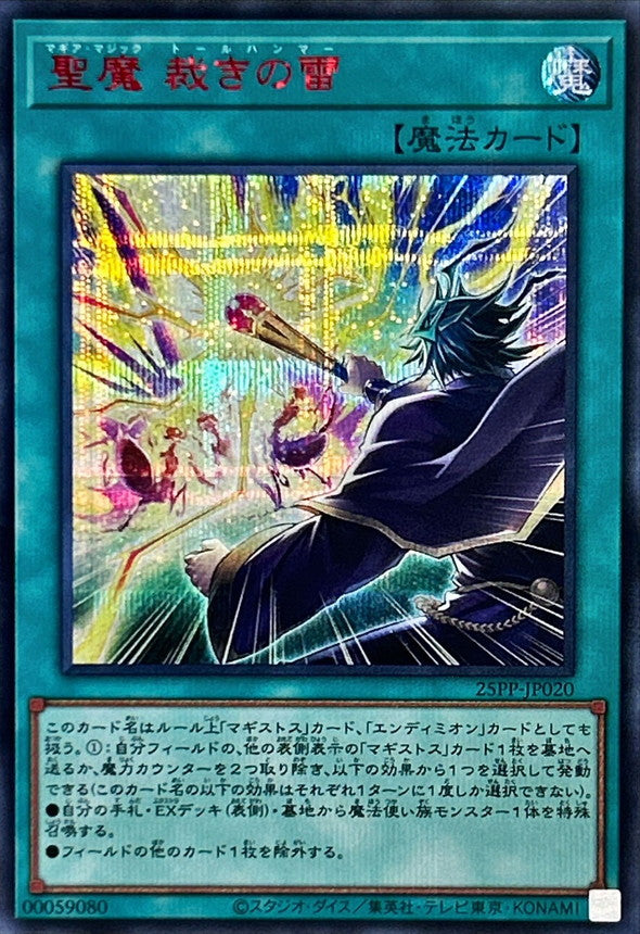 25PP-JP020 聖魔裁きの雷 SER