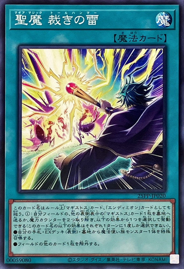 25PP-JP020 聖魔裁きの雷 N