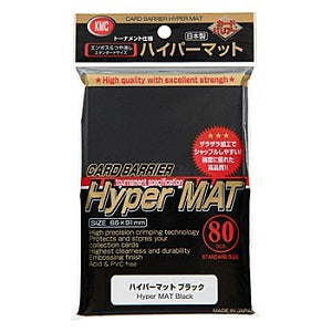 KMC - Hyper Matte Black (80pcs)