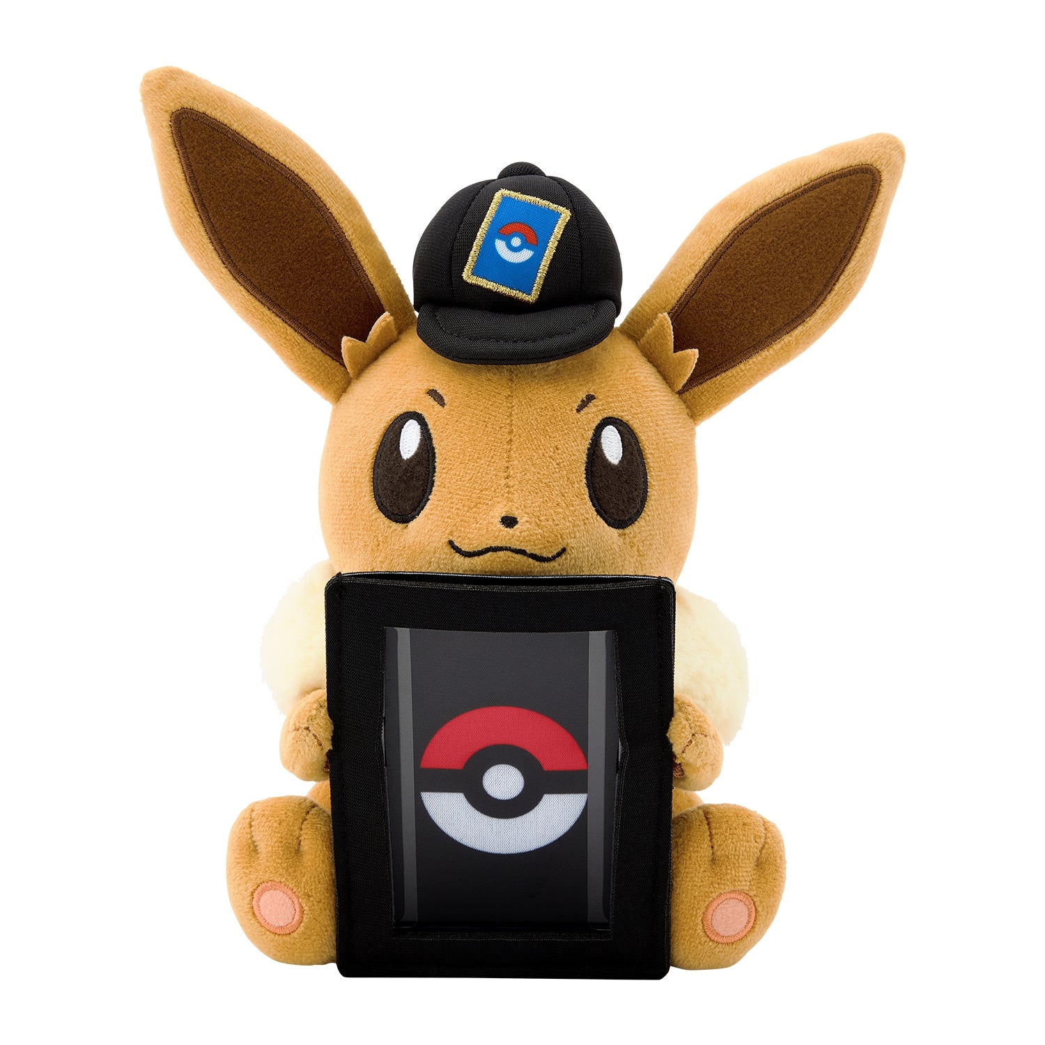 Pokemon ポケモンカードゲーム ぬいぐるみカードスタンド イーブイ 毛公仔