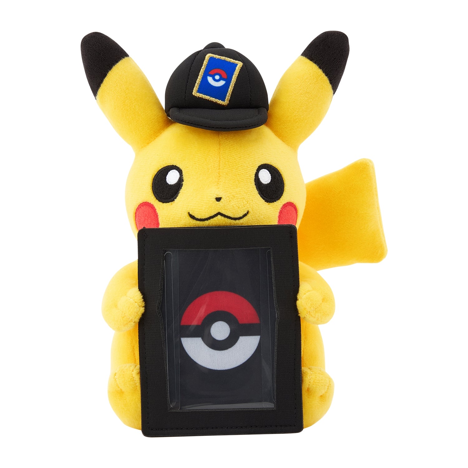 Pokemon ポケモンカードゲーム ぬいぐるみカードスタンド ピカチュウ 毛公仔