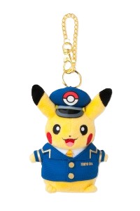 Pokemon マスコット 駅長ピカチュウ ポケモンストア東京駅店 制服ver. 毛公仔