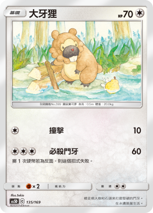 AS5D 135/169 大牙狸