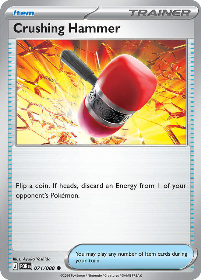 [Reverse Holo] POR 071/088 Crushing Hammer C