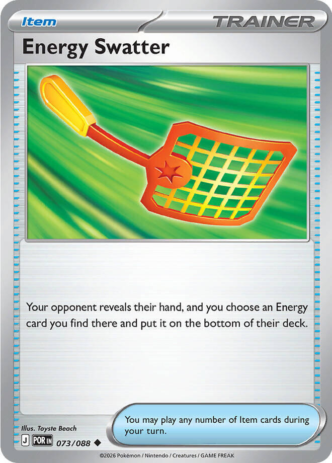 POR 073/088 Energy Swatter U