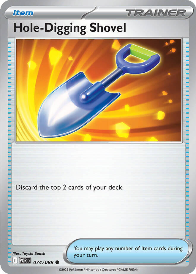 [Reverse Holo] POR 074/088 Hole-Digging Shovel C