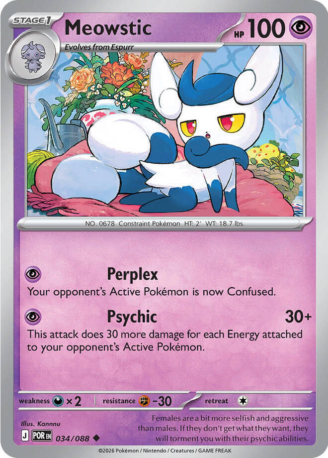 POR 034/088 Meowstic U