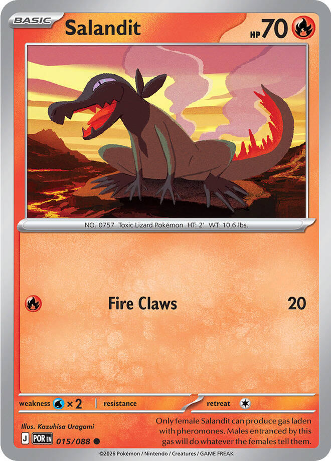 [Reverse Holo] POR 015/088 Salandit C
