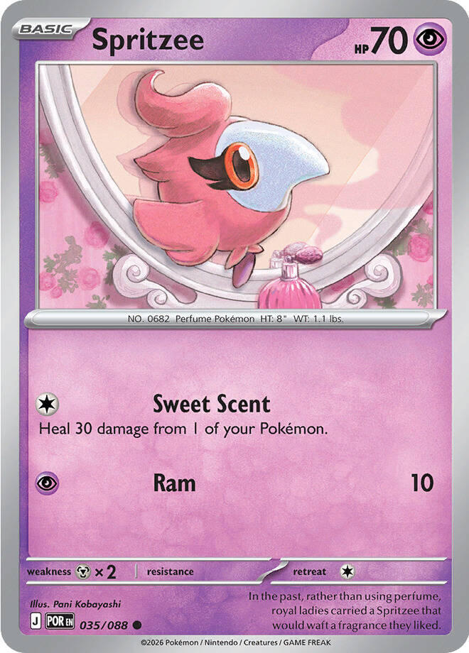 [Reverse Holo] POR 035/088 Spritzee C