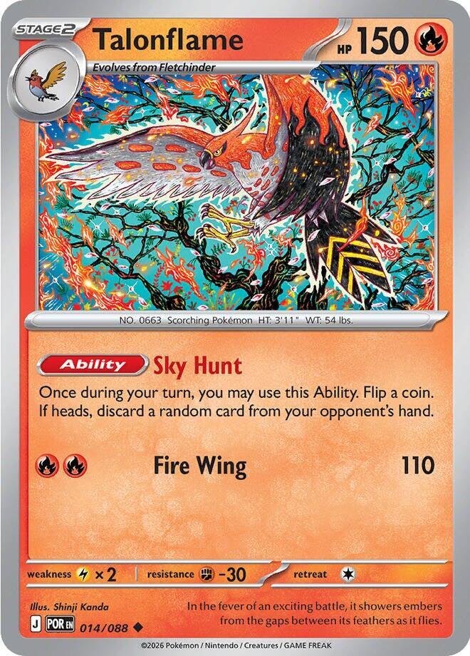 POR 014/088 Talonflame U