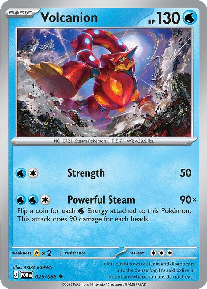 POR 025/088 Volcanion U
